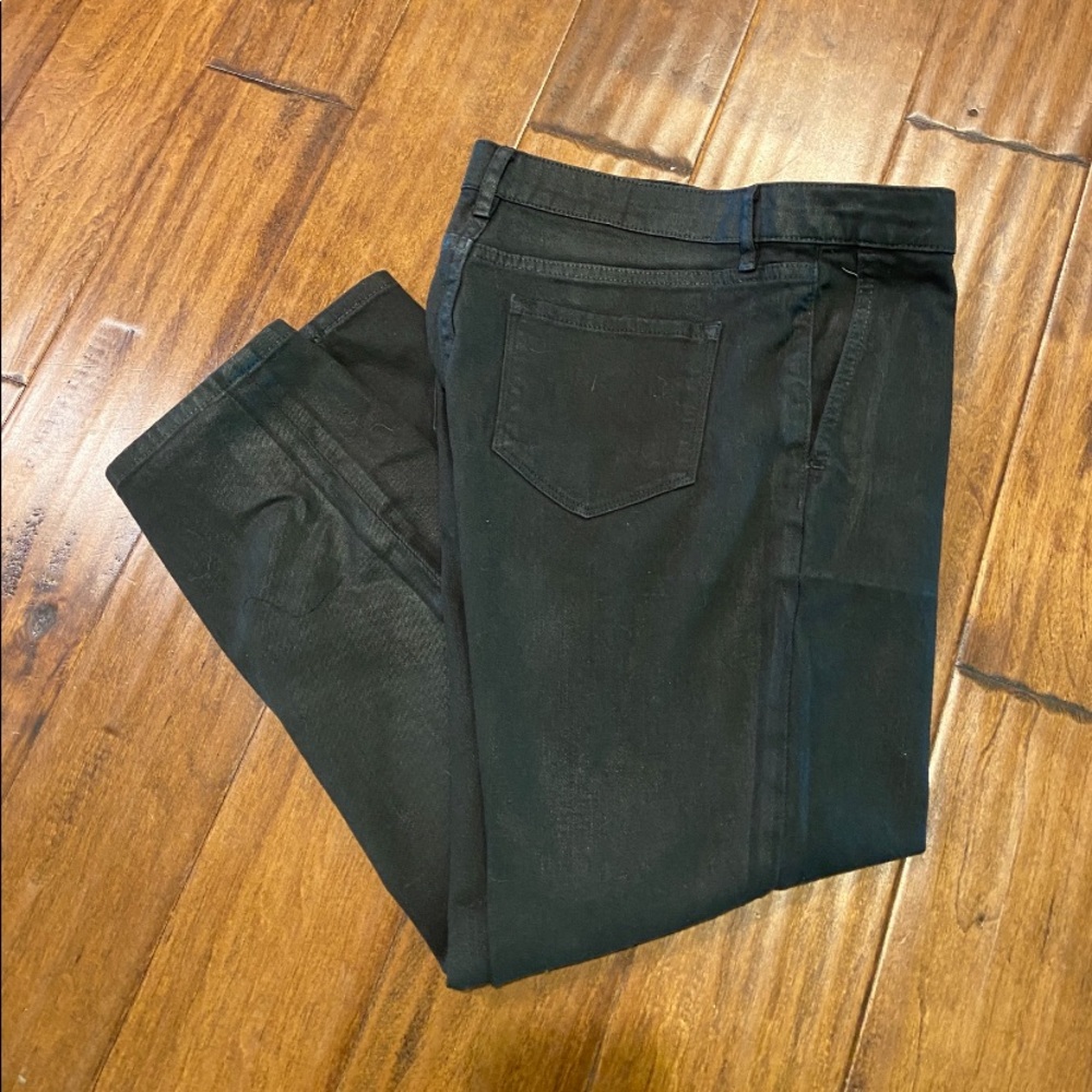 Club Monaco Ankle Length Black Jeans